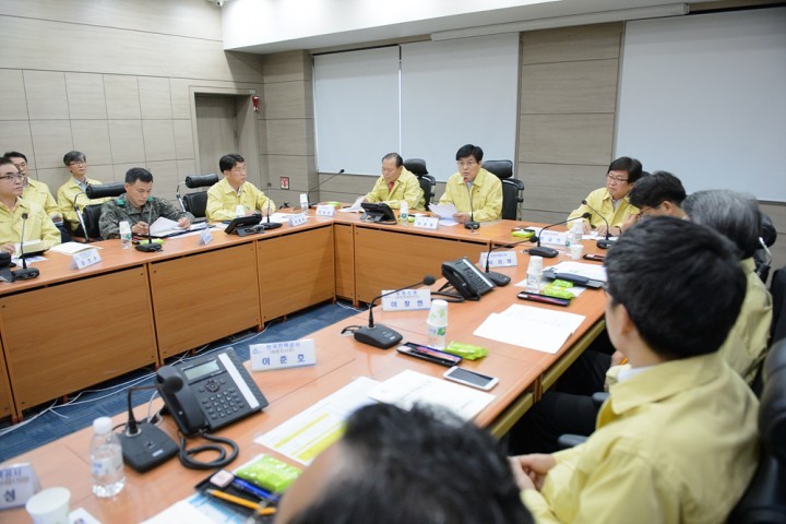이춘희 세종시장, 메르스 종합대책 회의 주재
