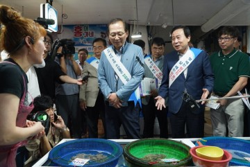 목포시, 해양수산부 장관과 수산물 원산지 표시 이행사항 점검