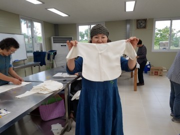 명주 배냇저고리 공동생산 본격화~