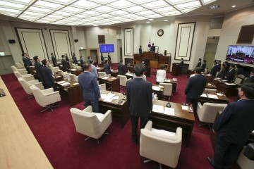  윤종호 산업건설위원장, 쌀 농산물 관련 시정질문 펼쳐