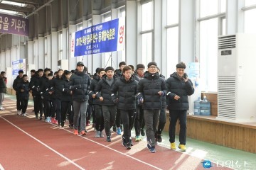 전국 육상선수들 에천으로 몰려....전지훈련단 유입으로 북적
