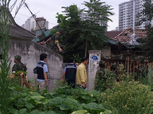 대전 동구, 합동 도심 수색정찰훈련 실시