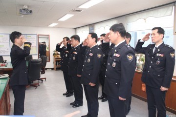 예천경찰서 상반기 경정.경감 정기인사 전보 임용식 