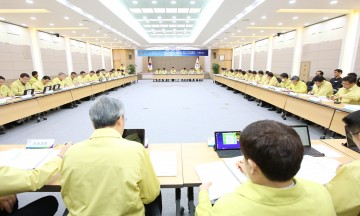  2021년 정부예산 확보 보고대회 개최하는 서산시