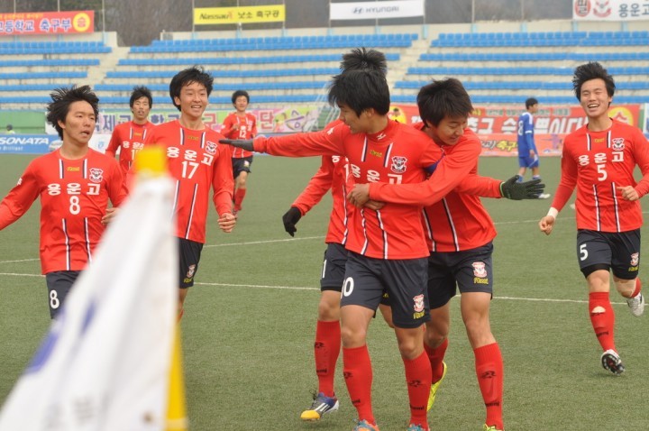 상주상무 U-18 용운고, 금석배 우승!