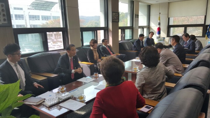 지역발전 활성화를 위한 영덕군새마을회와 영덕군의회 와의 소통 간담회 개최