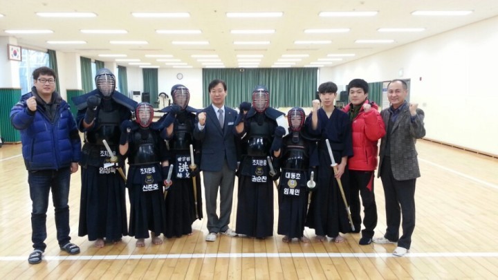 세종시교육청, 동계강화훈련 참가 선수 격려