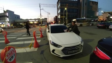 청원구 내덕로 구MBC  불법주정차 야간 지도점검 실시