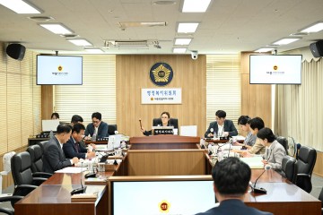 세종시의회 행정복지위원회, 조례안 등 27건 심사