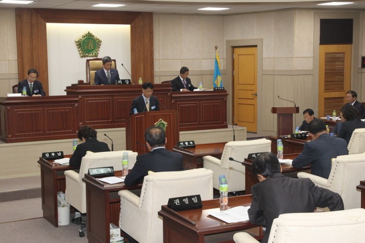 예천군의회, 제197회 임시회 개회