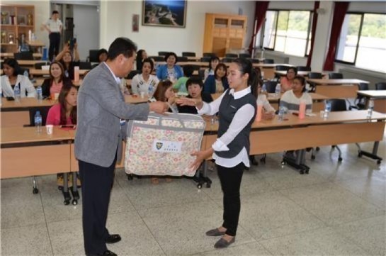 영덕署, 다문화 예비 신부(2명) 축하 메시지 전달