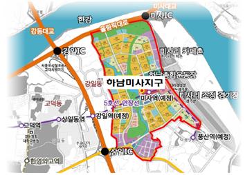 5,9호선 호재, 미사강변 ‘부동산시장과열’ 폭염에도 4만명 몰려   