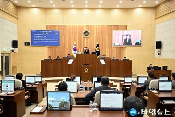 세종시의회, 제87회 임시회 개회로 새해 첫 공식 회기 시작