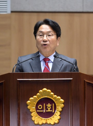 강기정 광주시장, 제328회 임시회 제3차 본회의 참석
