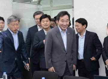 이낙연 국무총리, 세종시 중소기업 방문