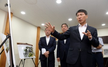 안희정 지사, 광복절 앞두고 ‘수탈·항일 서린 현장’ 방문
