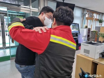봉성면, 폭언·폭행 민원 발생상황 집중 대비 비상훈련 열어