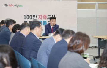 이범석 청주시장, “혹독한 여름 대비 철저히”…폭염·폭우 대책 정비 주문
