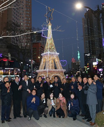 대전 유성구, 온천공원에서 특별한 성탄트리 점등식 가져