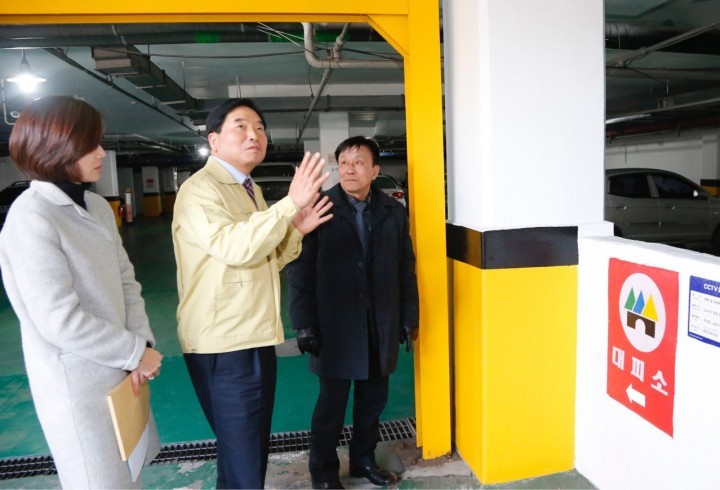 박수범 대덕구청장, 주민대피시설 현장 점검 실시