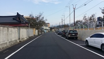 영동천변 도로 새단장, 사람도, 자동차도 모두 ‘OK’