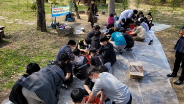 한국철도공사 대구경북본부와 함께 트레킹코스 쓰레기 수거활동