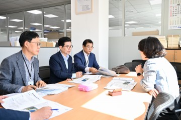 김광열 영덕군수, 기재부 방문해 국가 예산 반영 건의