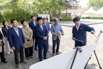 대전 대덕구, 명예구청장과 함께 하는 현장행정 실시