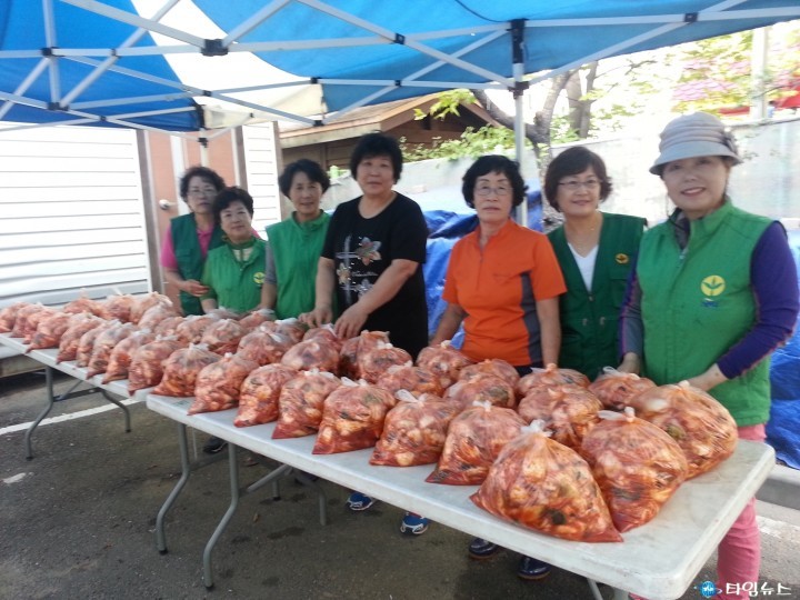 성곡동 새마을부녀회,‘밑반찬 나눔 사업’