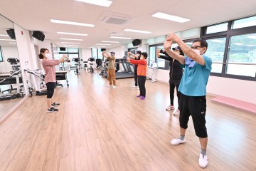 군민 건강증진 UP↑ 산남지역 건강증진센터 도전! 뱃살 패스 운영