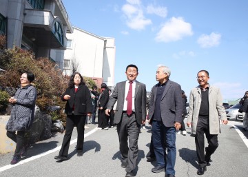 서철모 서구청장, 정림동·내동 소통투어 진행