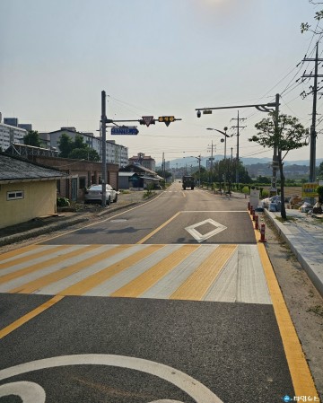 음성군, 도시계획도로 노후 구간 정비 박차