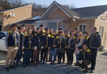 충북도의회 총무담당관실, 장애인복지시설 봉사활동