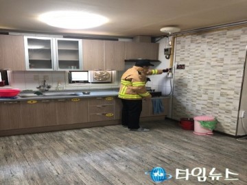 광양소방서 금호119안전센터, 금당어버이집 불시출동훈련 실시