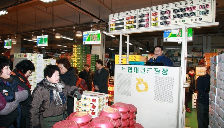 권선택  대전시장, 새벽부터 오정동농수산물도매시장에서 ‘현장시장실’ 열어