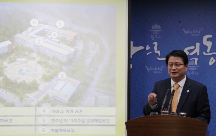 원창묵 원주시장, 여주-원주 전철사업 마무리는 ‘복선으로’