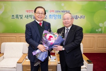 도레이BSF 스즈이 노부오 회장 구미방문