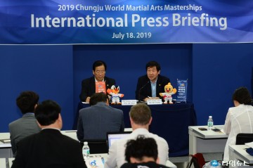 외신기자들도 2019충주세계무예마스터십‘주목’