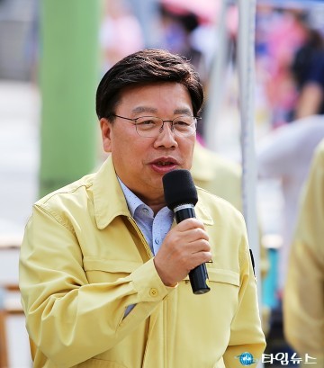 권선택 대전시장, 충무훈련 강평