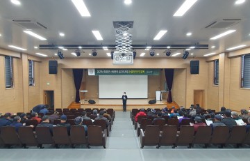 담양군, 산림분야 일자리사업 근로자 산업안전보건교육 실시