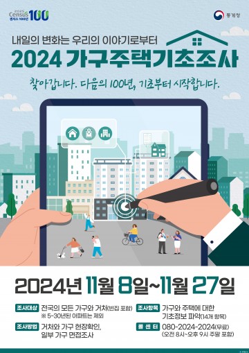 충주시, 2024년 가구주택기초조사 11월 8일 시작