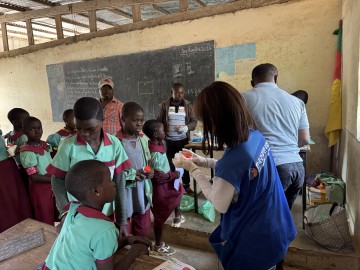 한국건강관리협회, 카메룬 소외열대질환 관리사업 최종 모니터링 진행