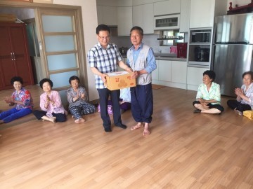 군산시 개정면, 폭염대비 경로당 순회 방문 