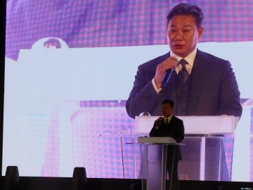 [포토] 인사말 하는 더베스트 장정수 회장
