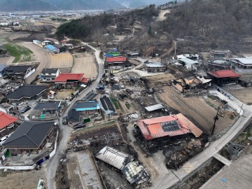 안동 산불 진화율 85%…남후·길안·풍천 기세 꺾여