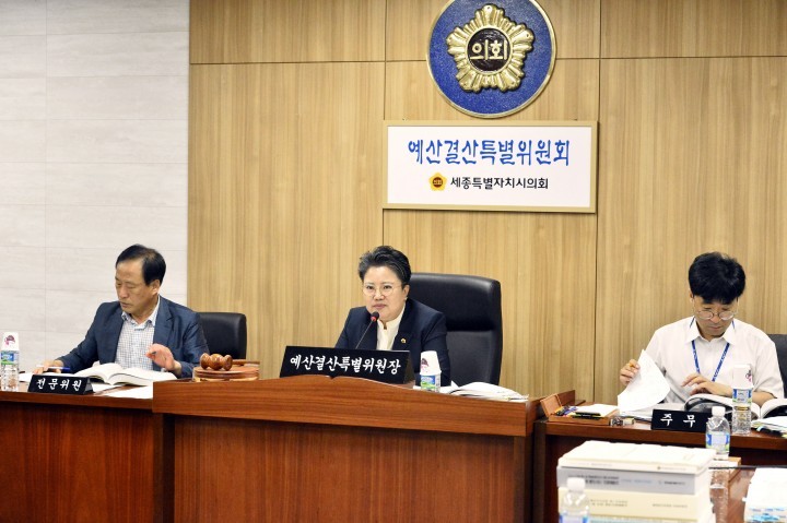 세종시의회 예산결산특별위원회, 세종시청 소관 제1회 추가경정 예산안 심사·의결