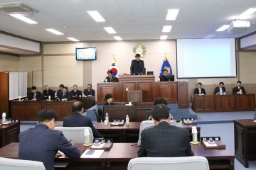 제177회 상주시의회 임시회 폐회