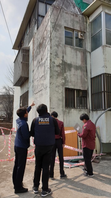 구미署 사회복무요원  공·폐가 점검 ‘치안현장 투입’ 