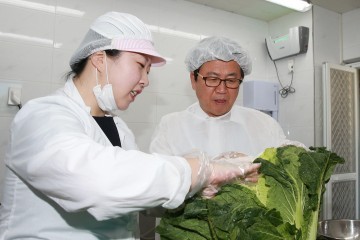 최교진 세종시교육감, 학교급식 식중독 예방에 총력