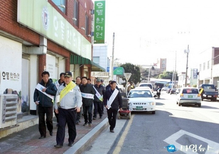 순천경찰서 별량파출소, 설 명절 특별 방범활동 캠페인 실시